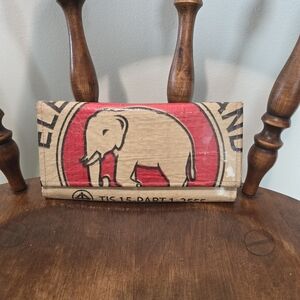 recycled bag elephant wallet from thailand